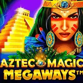 Aztec Magic Megaways slot icon by BGAMING, available at Alf Casino