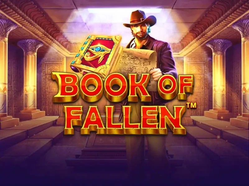 Book of the Fallen by Pragmatic Play, showcased at casino-alf.gr – game logo