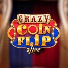 Crazy Coin Flip logo by Evolution at Alf Casino