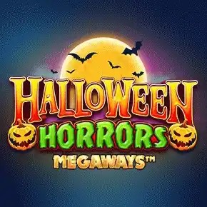 Halloween Horrors Megaways logo by Iron Dog Studio Alf Casino