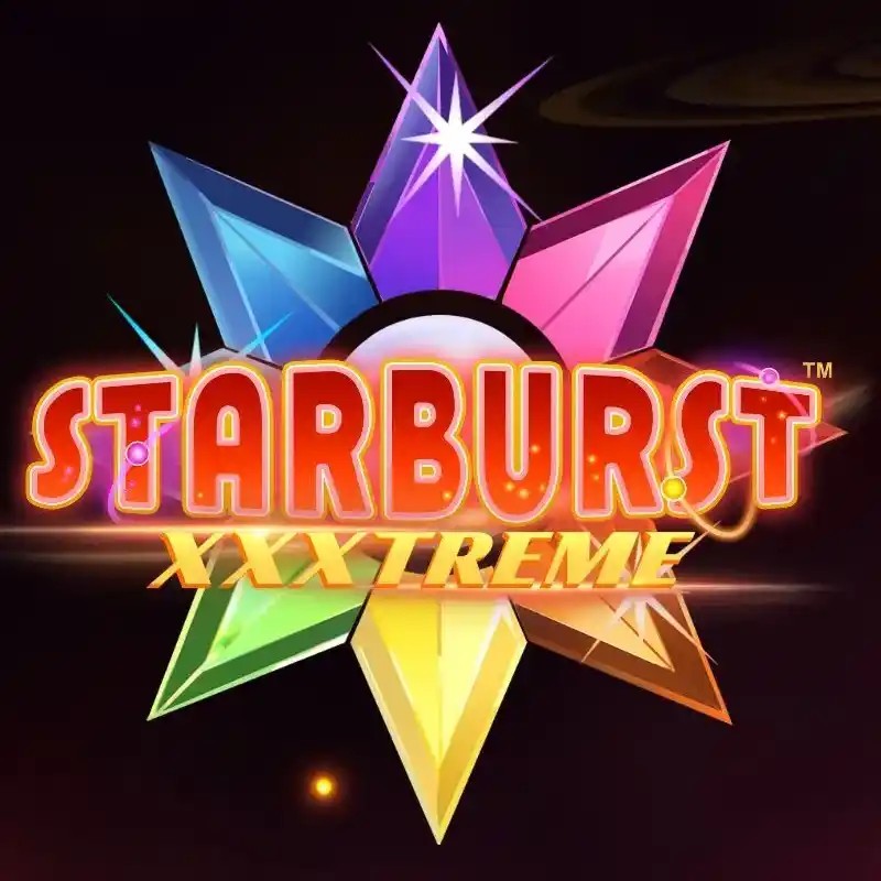 Official Slots logo: Starburst XXXtreme by NetEnt at Alf Casino