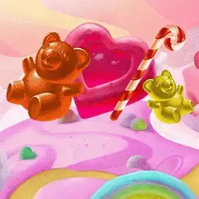 Sweet Candy Cash Megaways Deluxe game by Iron Dog Studio – logo hosted on Alf Casino